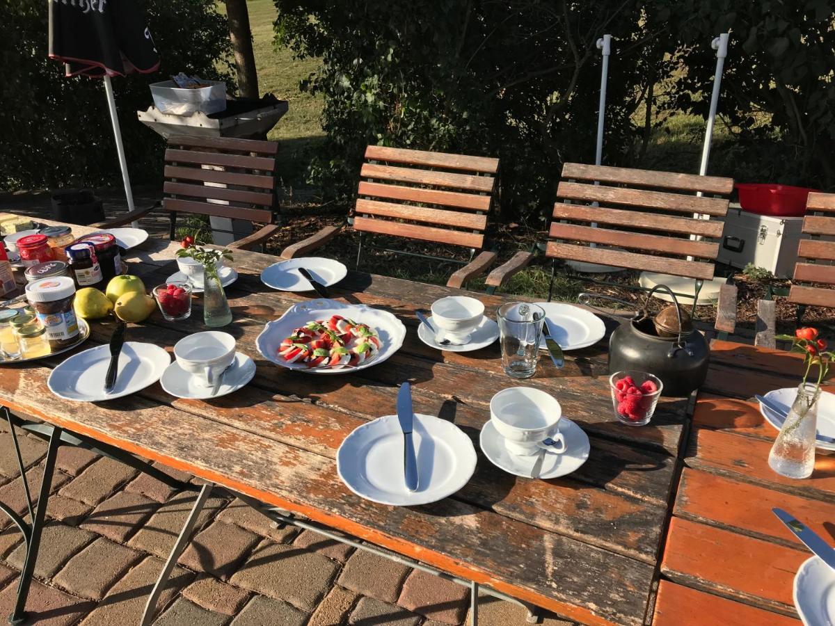 Pension Freudenthal Wandersleben Buitenkant foto